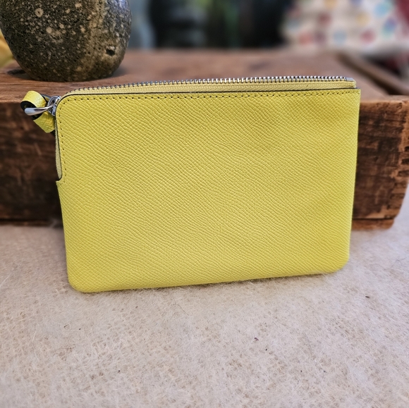 Coach Leather Wristlet - Picture 4 of 5